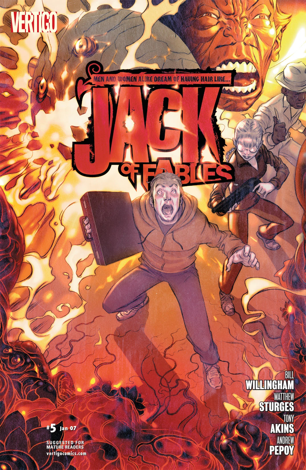 Jack of Fables #5 (DC, 2006 — Cover A) cover